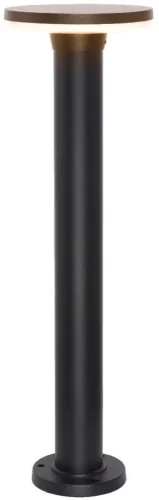 Парковый светильник LED Mash 4745-1F Favourite уличный IP65 чёрный на 1 лампу, плафон белый в стиле современный LED