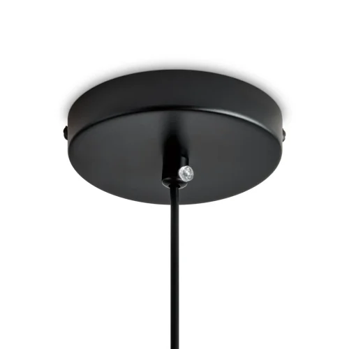 Светильник подвесной Lotus FR5551PL-01WG Freya разноцветный белый на 1 лампу, основание чёрное в стиле джапанди современный мемфис фото 4