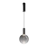 Светильник подвесной LED Nebula MOD182PL-L4B3K Maytoni чёрный на 1 лампу, основание чёрное в стиле современный 