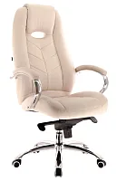 Кресло руководителя Drift M Экокожа Бежевый EC-331-1 PU D-Beige Everprof, бежевый/экокожа, ножки//, размеры - 1220*1270***640*