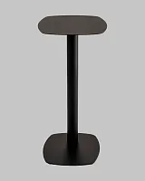 Журнальный столик Eanna S, металл, черный УТ000040320 Stool Group столешница чёрная из металл