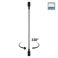 Настенный светильник LED уличный Vespera 359890 Novotech уличный IP54 чёрный на 1 , плафон чёрный в стиле минимализм хай-тек современный LED