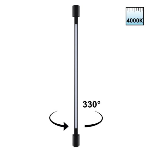 Настенный светильник LED уличный Vespera 359890 Novotech уличный IP54 чёрный на 1 , плафон чёрный в стиле минимализм хай-тек современный LED