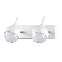 Спот с 2 лампами LED Jolie 3819/16WL Odeon Light белый LED в стиле хай-тек 
