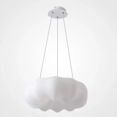 Люстра подвесная ODDLY E D65 219511-23 ImperiumLoft белая на 1 лампу, основание белое в стиле скандинавский минимализм современный Люстра подвесная ODDLY E D65 219511-23 ImperiumLoft белая на 1 лампу, основание белое в стиле скандинавский минимализм современный