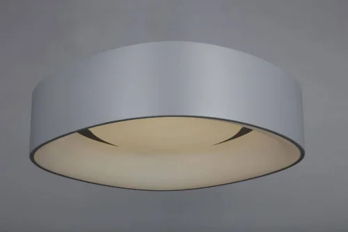 Люстра потолочная LED Enfield OML-45217-51 Omnilux белая на 1 лампа, основание серое в стиле хай-тек  фото 5