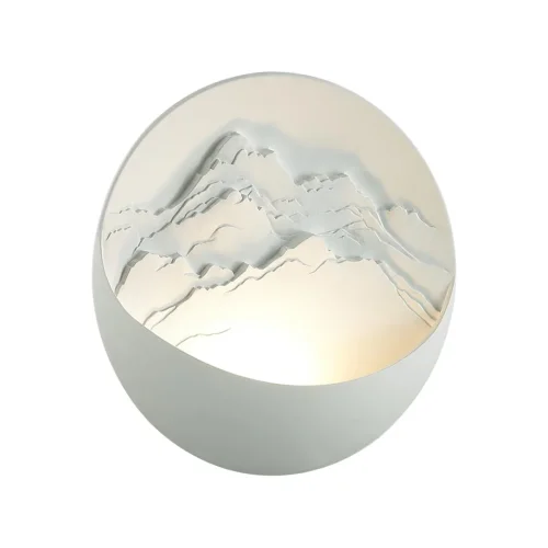 Бра Montana 7168/6WL Odeon Light белый на 1 лампу, основание белое в стиле классический современный панно фото 3 Бра Montana 7168/6WL Odeon Light белый на 1 лампу, основание белое в стиле классический современный панно фото 3