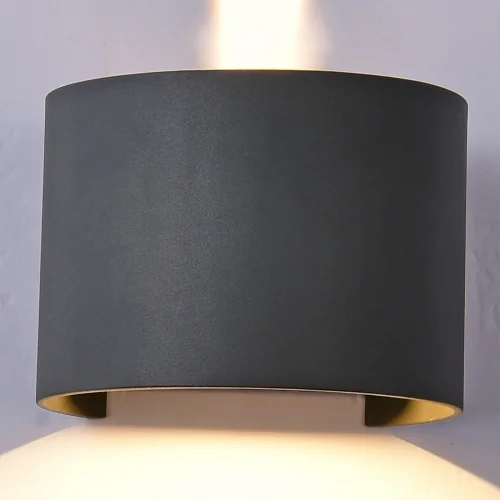 Настенный светильник LED Davos 6522 Mantra уличный IP54 чёрный 1 лампа, плафон чёрный в стиле современный LED фото 4