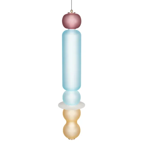 Светильник подвесной LED Lollipop 10239P/E LOFT IT разноцветный 1 лампа, основание разноцветное в стиле мемфис  фото 3