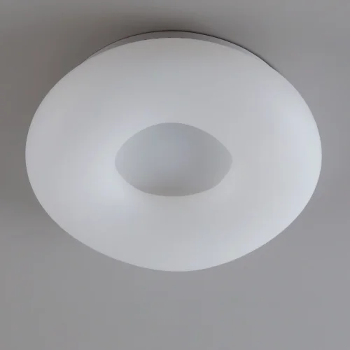 Светильник потолочный LED Стратус CL732B280G Citilux белый 1 лампа, основание белое в стиле современный маруся яндекс алиса фото 2