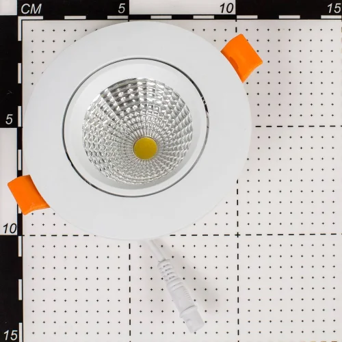 Светильник точечный LED Каппа CLD0057N Citilux белый 1 лампа, основание белое в стиле современный  фото 3