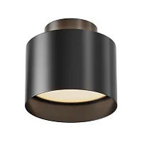 Светильник накладной LED Planet C009CW-L12B Maytoni чёрный 1 лампа, основание чёрное в стиле современный круглый