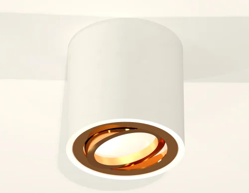 Светильник накладной Techno spot XS7531004 Ambrella light белый 1 лампа, основание белое в стиле хай-тек современный круглый фото 2