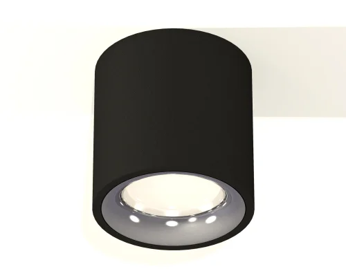 Светильник накладной Techno spot XS7532022 Ambrella light чёрный 1 лампа, основание чёрное в стиле хай-тек современный круглый фото 2