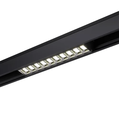 Трековый светильник LED для низковольтного шинопровода Kit 358524 Novotech чёрный для шинопроводов серии Kit чёрный фото 4