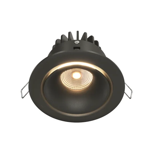 Светильник точечный LED Yin DL031-L12W3K-D-B Maytoni чёрный на 1 лампу, основание чёрное в стиле хай-тек современный фото 10