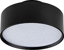 Светильник накладной LED Acuto 215947 Lightstar чёрный на 1 лампу, основание чёрное в стиле современный круглый