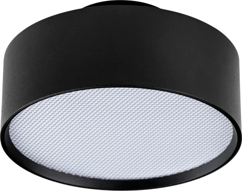 Светильник накладной LED Acuto 215937 Lightstar чёрный на 1 лампу, основание чёрное в стиле современный круглый