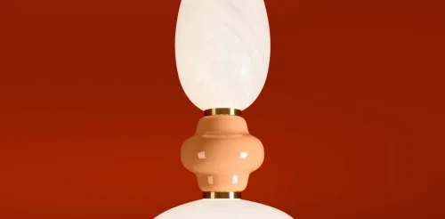 Светильник подвесной LED Solare FR5594PL-L15B Freya белый разноцветный на 1 лампу, основание чёрное в стиле мемфис современный фото 9 Светильник подвесной LED Solare FR5594PL-L15B Freya белый разноцветный на 1 лампу, основание чёрное в стиле мемфис современный фото 9