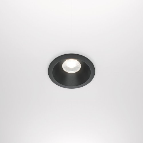 Светильник точечный LED Zoom DL034-L12W4K-D-B Maytoni чёрный 1 лампа, основание чёрное в стиле современный  фото 4