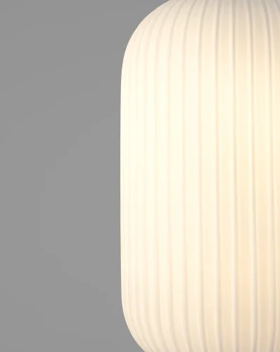 Светильник подвесной Ivory V11030-1P Moderli белый на 1 лампу, основание белое в стиле классический современный прованс фото 4