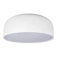 Светильник потолочный LED Axel 10201/480 White LOFT IT белый 1 лампа, основание белое в стиле современный тарелка