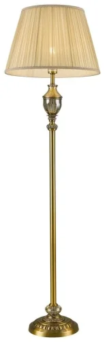 Торшер Tessa WE707.01.505 Wertmark  бежевый 1 лампа, основание бронзовое в стиле классический
