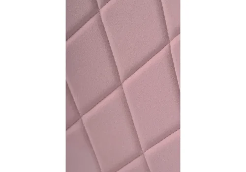 Стул на металлокаркасе Fox black / light purple 15277 Woodville, розовый/ткань, ножки/металл/чёрный, размеры - ****500*550 фото 6