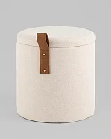 Пуф с ящиком Эркки XS,  белый УТ000039492 Stool Group на 1 , основание в стиле современный 