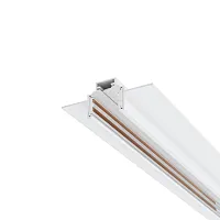 Шинопровод 2м низкопрофильный встраиваемый Magnetic track system Exility TRXM034-422W Maytoni белый в стиле хай-тек современный для светильников серии Magnetic track system Exility встраиваемый шинопровод exility тонкая магнитная