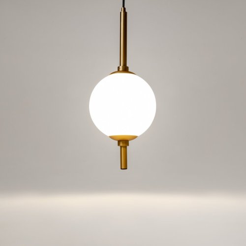 Светильник подвесной LED The Sixth Sense Z020PL-L6BS3K Maytoni белый 1 лампа, основание латунь в стиле современный  фото 6