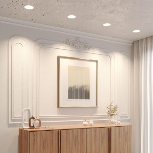 Светильник точечный LED Solis 359859 Novotech белый на 1 лампу, основание белое в стиле хай-тек круглый фото 3