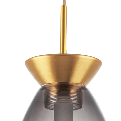 Светильник подвесной LED Colore 805118 Lightstar прозрачный 1 лампа, основание золотое в стиле арт-деко  фото 7