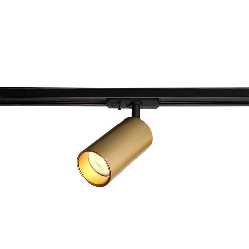 Трековый светильник однофазный CLT 0.31 013 GO-GO Crystal Lux золотой для шинопроводов серии Clt 0.31 фото 3