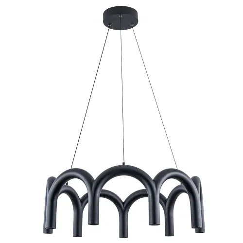 Светильник подвесной LED Warhol A3258LM-45BK Arte Lamp чёрный на 1 лампу, основание чёрное в стиле минимализм хай-тек современный 