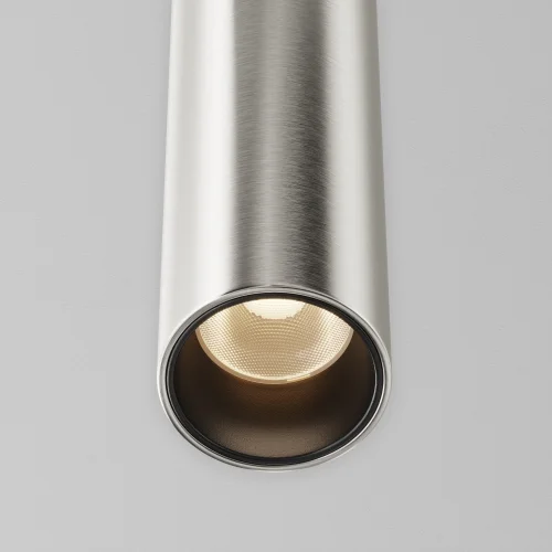 Трековый подвесой светильник Focus Led Flarity 3000K 5Вт 60° TR156-1-5W3K-PT Maytoni никель для шинопроводов серии Magnetic trаck system Flarity никель фото 2
