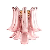 Бра Лилу / Lilou 10600W Pink LOFT IT розовый на 3 лампы, основание бронзовое в стиле 