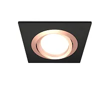 Светильник точечный Techno Spot XC XC7632084 Ambrella light чёрный 1 лампа, основание чёрное в стиле современный хай-тек квадратный