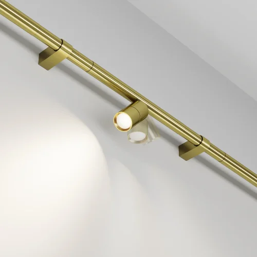 Светильник Focus Led для штанговой системы освещения Axity 3000-6000К 5Вт 36° C103CL-5W3-6K-BS Maytoni латунь для шинопроводов серии Axity Maytoni латунь фото 5