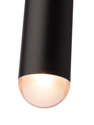 Светильник подвесной Lee 1511-BL LOFT IT чёрный 1 лампа, основание чёрное в стиле современный трубочки фото 4