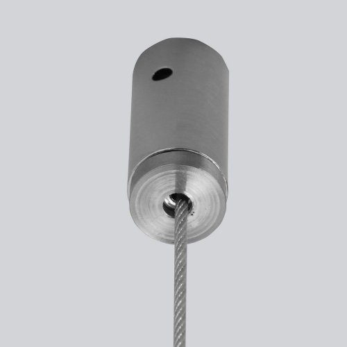 Светильник подвесной LED с пультом Ауксис 722010803 DeMarkt белый 3 лампы, основание серебряное в стиле хай-тек с пультом фото 11