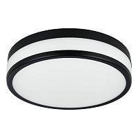 Светильник потолочный LED Led Palermo 900846 Eglo белый 3 лампы, основание чёрное в стиле модерн хай-тек 