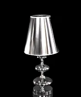 Настольная лампа Veneziana LDT 1113-1 (SL) Lumina Deco хром 1 лампа, основание хром металл в стиле современный 