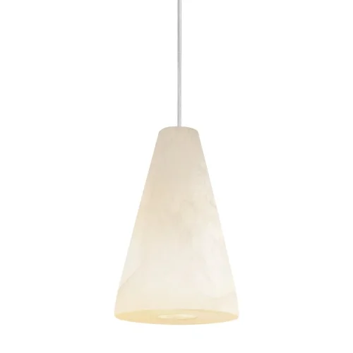 Светильник подвесной Pietre FR5592PL-01BS2 Freya белый на 1 лампу, основание белое в стиле современный фото 11