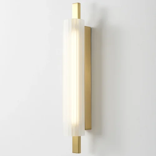 Бра LED TUNNEL AP10 LED BRASS Crystal Lux белый на 1 лампу, основание латунь в стиле современный фото 3