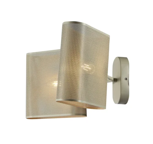 Бра Metalicana V11809-2W Moderli серый на 2 лампы, основание серое в стиле современный лофт фото 2