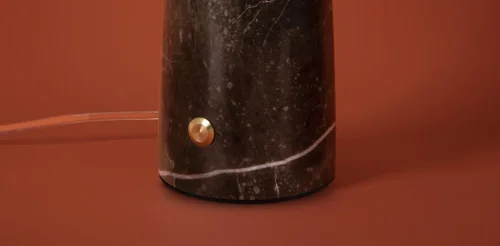 Настольная лампа MarmoLatte FR2054TL-01BS2 Freya белая на 1 лампу, основание чёрное мрамор металл в стиле классический кантри фото 2 Настольная лампа MarmoLatte FR2054TL-01BS2 Freya белая на 1 лампу, основание чёрное мрамор металл в стиле классический кантри фото 2