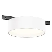 Трековый светильник Zon 4000К 12Вт 100° Magnetic track system Levity TR189-1-12W4K-BW Maytoni белый для шинопроводов серии Magnetic track system Levity белый чёрный
