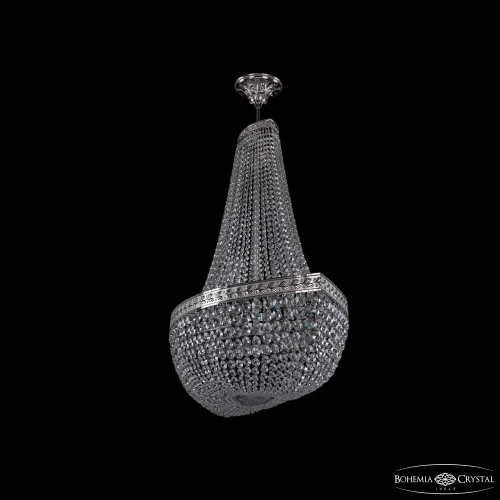 Люстра подвесная 19113/H2/90IV Ni Bohemia Ivele Crystal прозрачная на 16 ламп, основание никель в стиле классический sp фото 2