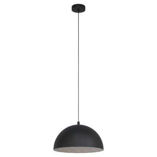 Светильник подвесной Gaetano 1 99451 Eglo чёрный 1 лампа, основание чёрное в стиле современный 